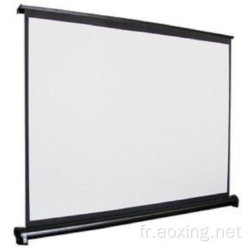 Écran de projection portable en verre pull 160x120cm